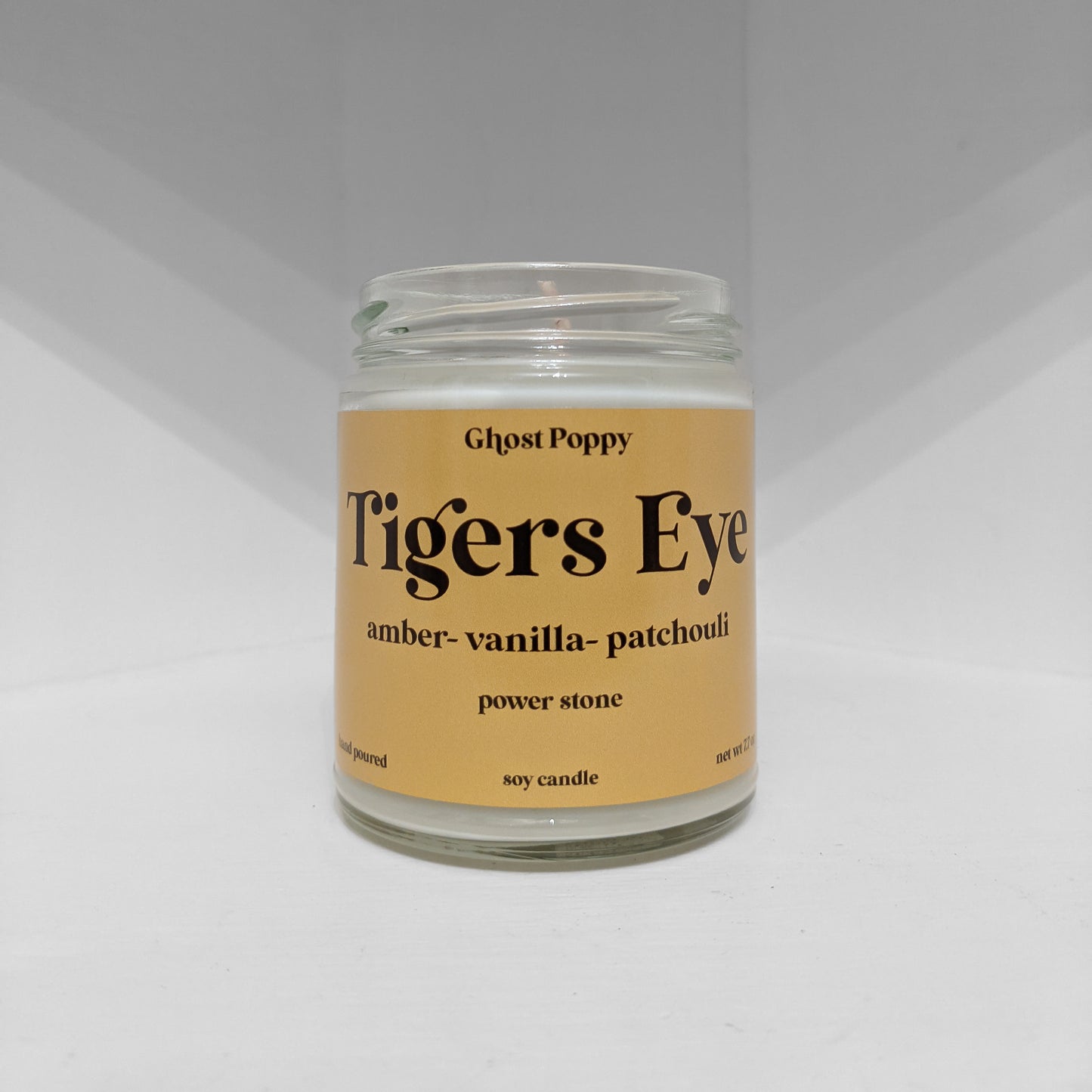 Tigers Eye Candle