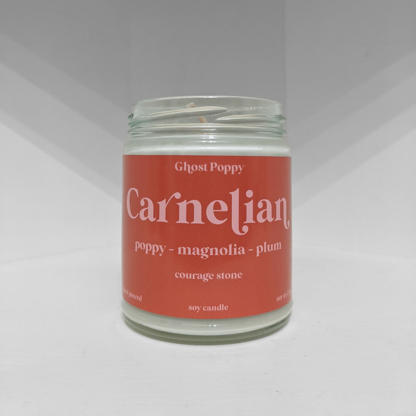 Carnelian Candle