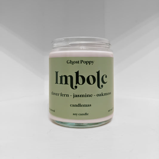Imbolc Candle