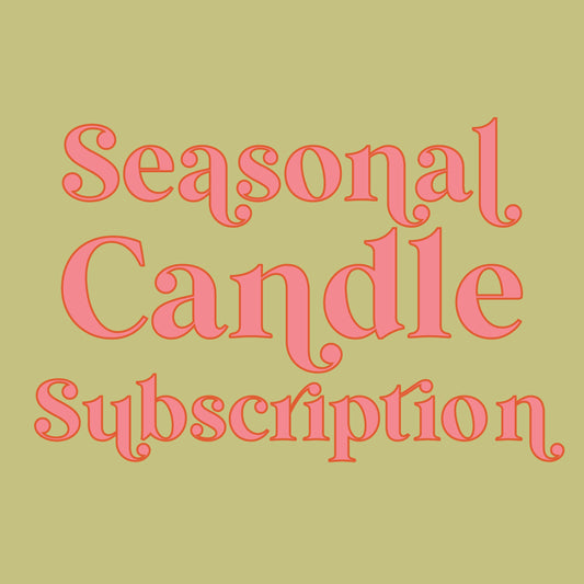 Large Candle Seasonal Subscription Box